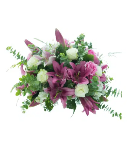 Purple Lilies Arrangement